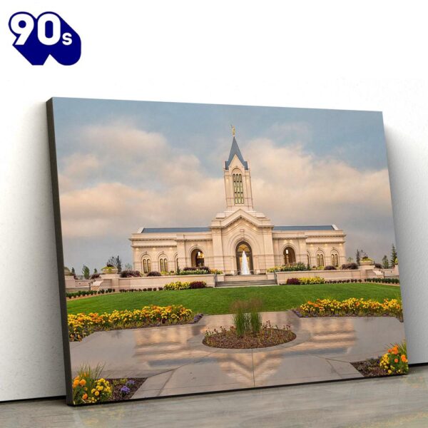 Fort Collins Temple Covenant Path Series Canvas Wall Art Jesus Christ Picture Canvas