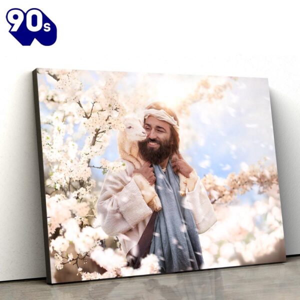 Found Canvas Picture Jesus Canvas Wall Art