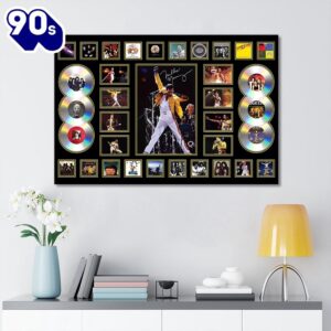 Freddie Mercury Rectangle Canvas With…