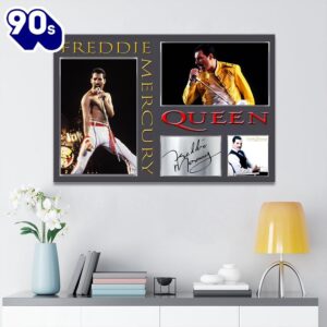 Freddie Mercury Rectangle Canvas With…