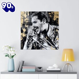 Freddie Mercury Square Canvas With…