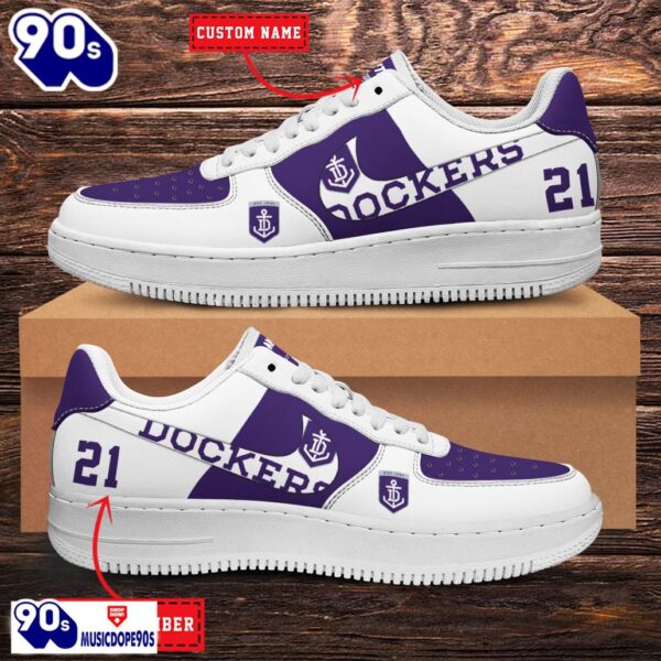 Fremantle Dockers AFL Personalized Air Force 1 Shoes