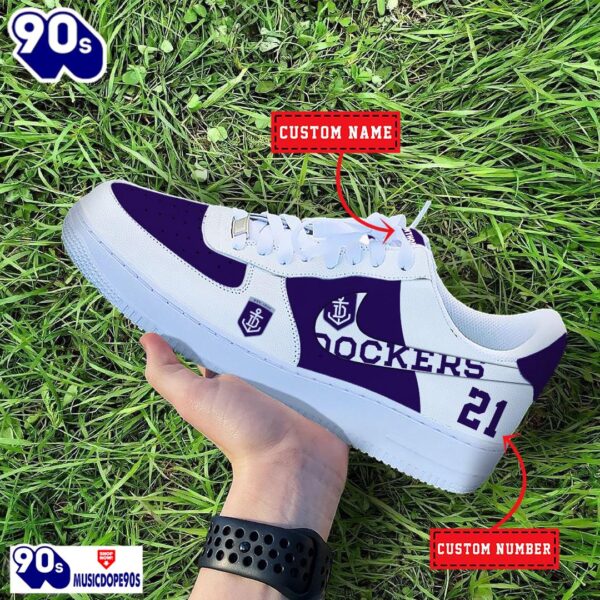 Fremantle Dockers AFL Personalized Air Force 1 Shoes