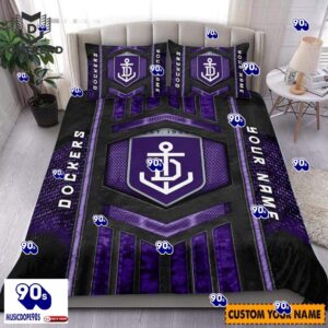 Fremantle Football Club Bedding Set For Fan New Arrivals 2024