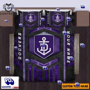 Fremantle Football Club Bedding Set For Fan New Arrivals 2024