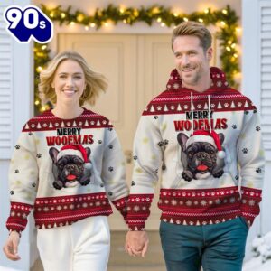 French Bulldog Merry Woofmas Christmas…