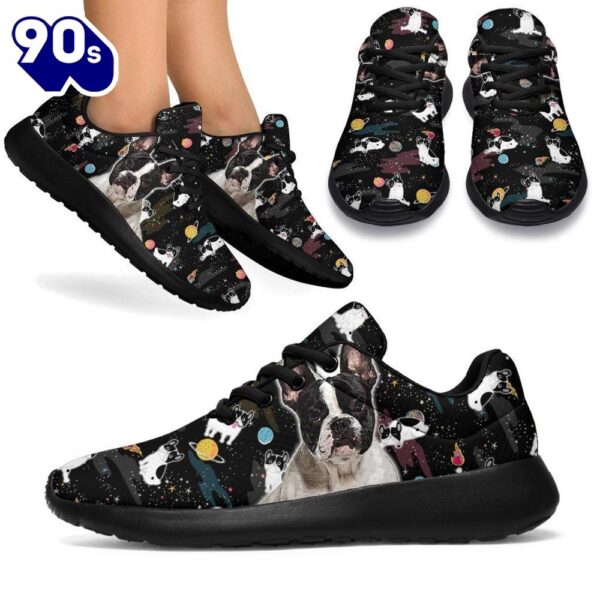 French Bulldog Sneakers Sporty Shoes Funny For Frenchie Dog Love