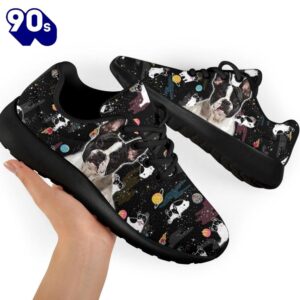 French Bulldog Sneakers Sporty Shoes Funny For Frenchie Dog Love