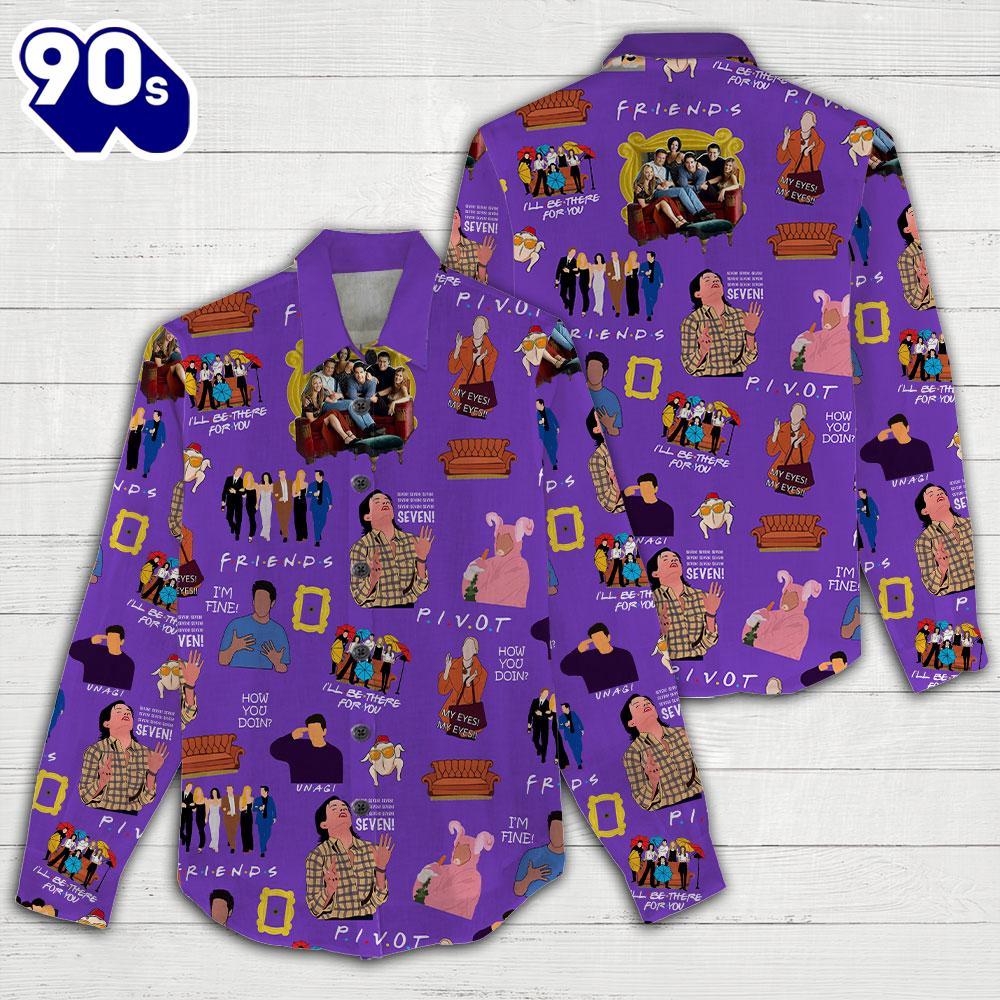 Friends 3D Linen Shirt For Fans Music Friends 3D Linen Shirt For Fans Music