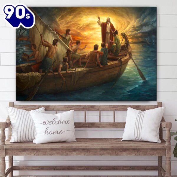 From Fear To Faith Canvas Wall Art  Poster Gift Christmas