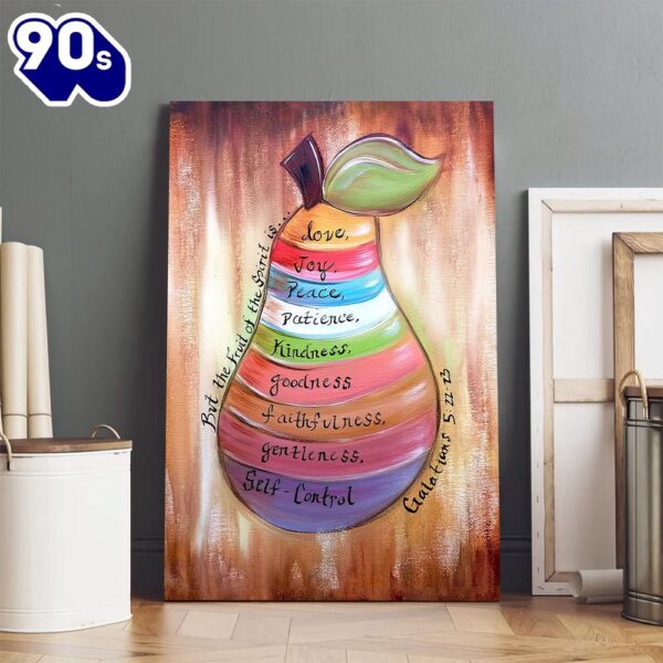 Fruit Of The Spirit Wall Art Bible Verse Wall Art Christian Home Decor