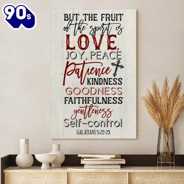 Fruit Of The Spirit Wall Art Decor Galatians 5 22-23 Poster To Print #6