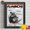 Fu Manchu The Return Of Tomorrow West Coast Tour 2025 Canvas
