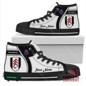 Fulham Personalzied High Top Canvas Shoes