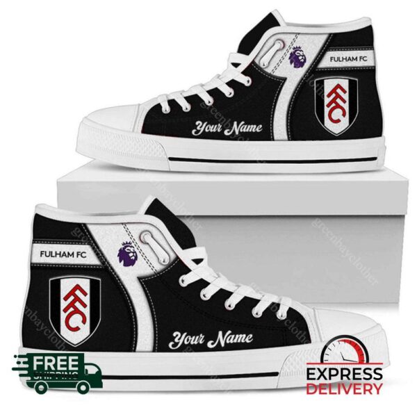 Fulham Personalzied High Top Canvas Shoes