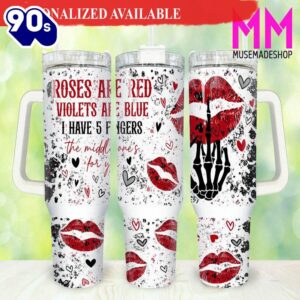 Funny Valentines 40oz Tumbler Happy…