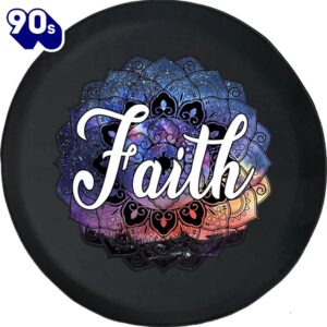 Galaxy Print Faith Tire Cover…