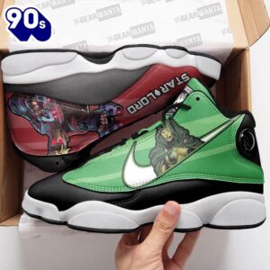 Gamora vs Starlord Air Jordan 133 Sneakers Super Heroes Custom Shoes