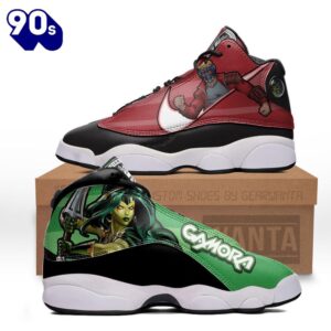 Gamora vs Starlord Air Jordan 133 Sneakers Super Heroes Custom Shoes