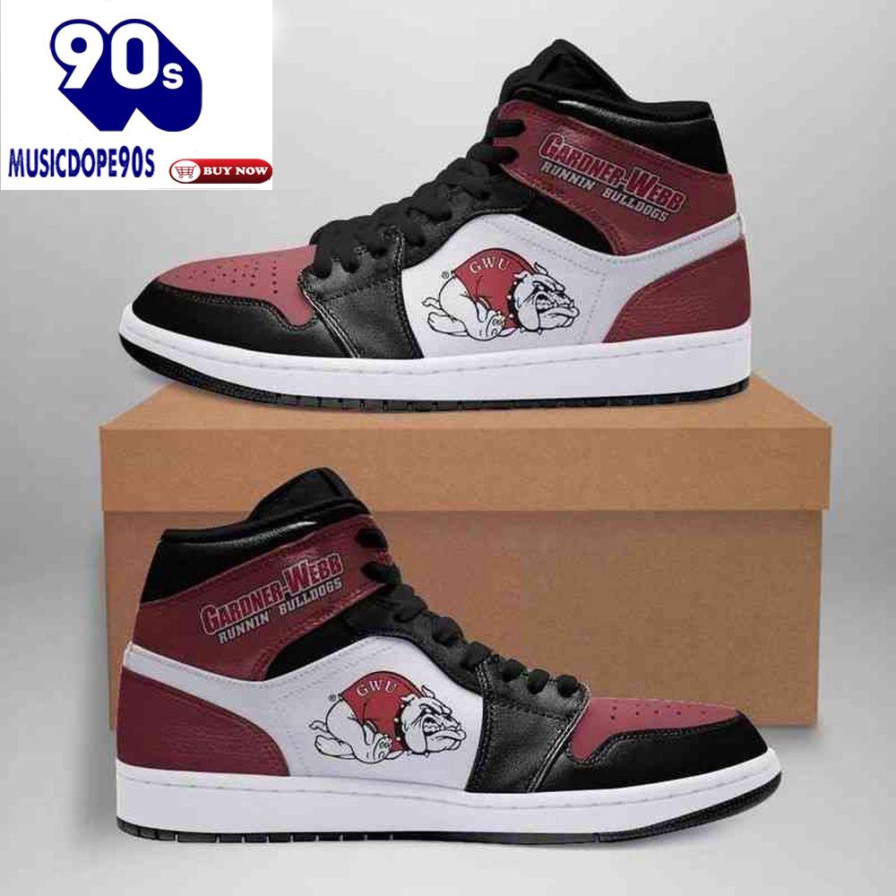 Gardner Webb Bulldogs Air Jordan Shoes Sport Sneakers For Men and Women Gardner Webb Bulldogs Air Jordan Shoes Sport Sneakers For Men and Women