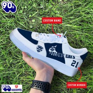 Geelong Cats AFL Personalized Air Force 1 Shoes