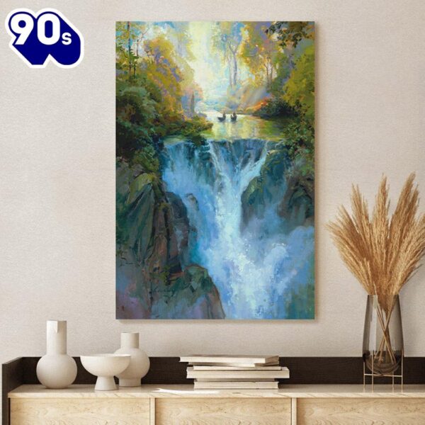 Gently Up The Stream Canvas Pictures Jesus Canvas Art