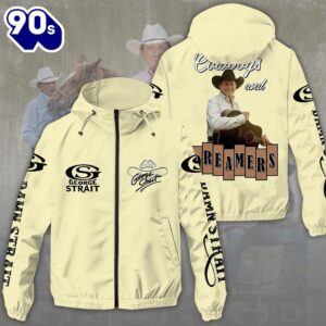 George Strait 3D Windbreaker Jacket For Man And Women