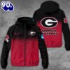 Georgia Bulldogs Football 3D Windbreaker Jacket For Man And Women