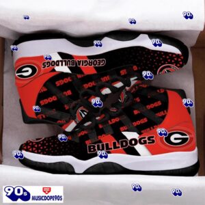 Georgia Bulldogs Football Team Air Jordan 11 Best Sneakers For Men Women Fans