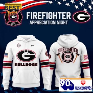 Georgia Bulldogs x Firefighter Appreciation Night Hoodie