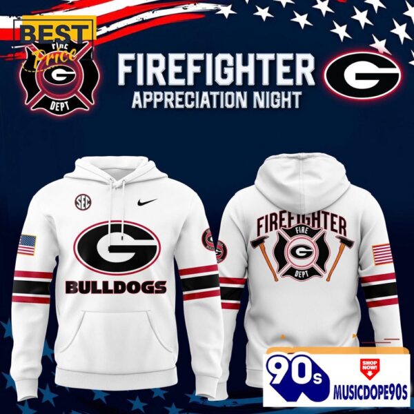 Georgia Bulldogs x Firefighter Appreciation Night Hoodie