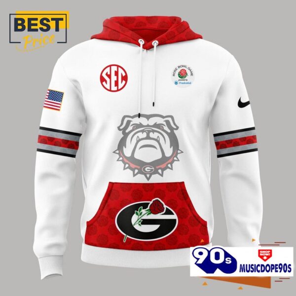 Georgia Bulldogs x Rose Bowl Game Hoodie, Cap