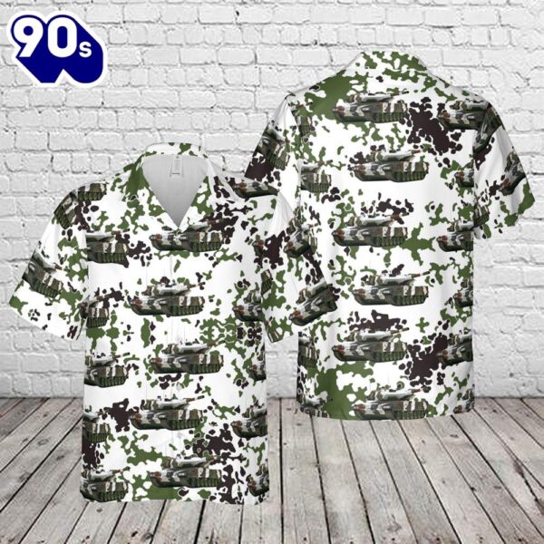 German Leopard 2A5 Winter Camo Battle Tank RTR 2.4GHz Christmas Hawaiian Shirt