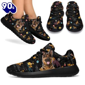 German Shepherd Sneakers Sporty Shoes