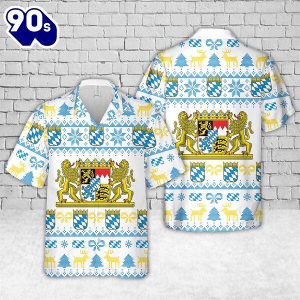 Germany Bavaria Christmas Hawaiian Shirt