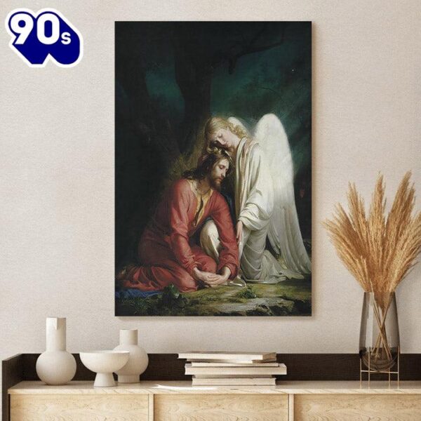 Gethsemane Altar Piece Canvas Wall Art  Poster Gift Christmas