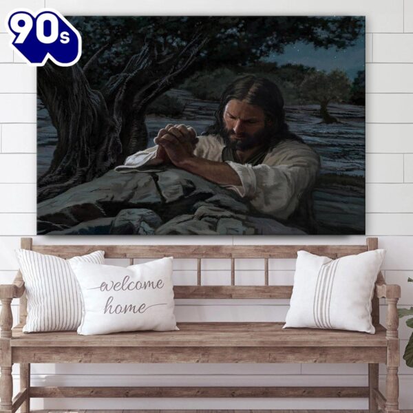Gethsemane Canvas Wall Art Print  Poster Gift Christmas
