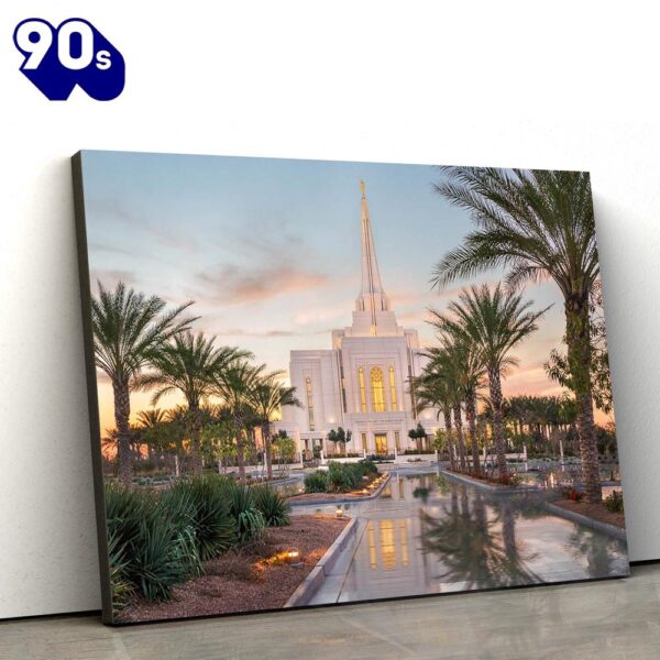 Gilbert Temple Covenant Path Series Canvas Wall Art Jesus Christ Picture Canvas