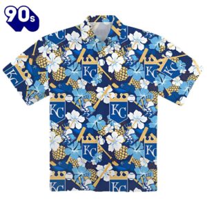 Giveaway Royals Hawaiian Button Up…