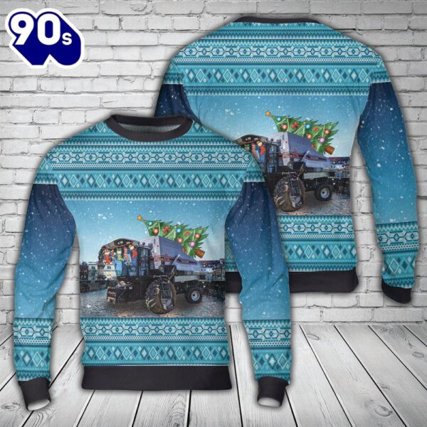 Gleaner Combine Christmas Sweater