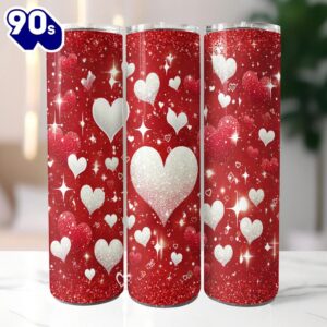 Glitter Valentines Day Hearts 20…