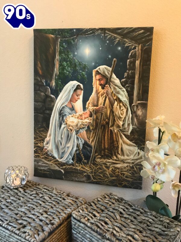 Glory To God Canvas Wall Art  Poster Gift Christmas