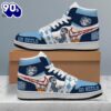 Gift Summer Go Heels Blue Mascot Design Air Jordan 1 High Top 1