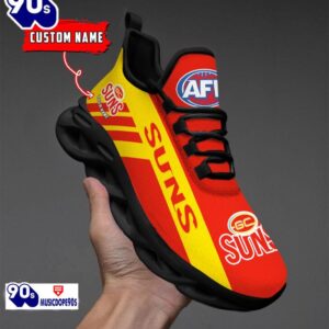 Gold Coast Suns Maxsoul Shoes Muc1AFL