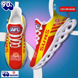 Gold Coast Suns Maxsoul Shoes Muc1AFL