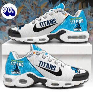 Gold Coast Titans Custom Name NRL Air Max Plus Shoes