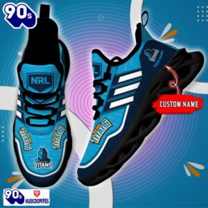 Gold Coast Titans Maxsoul Shoes Muc1NRL