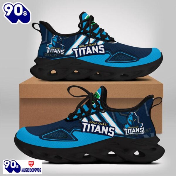 Gold Coast Titans Maxsoul Shoes MucNRL