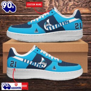 Gold Coast Titans NRL Personalized Air Force 1 Shoes