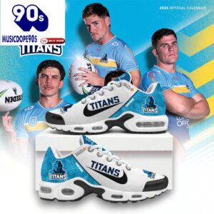 Gold Coast Titans Personalized Name Air Max Plus Shoes For Fans